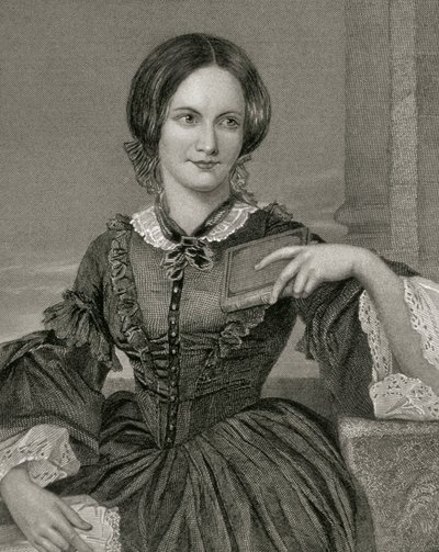Portrait of Charlotte Bronte alkotó: Unknown artist