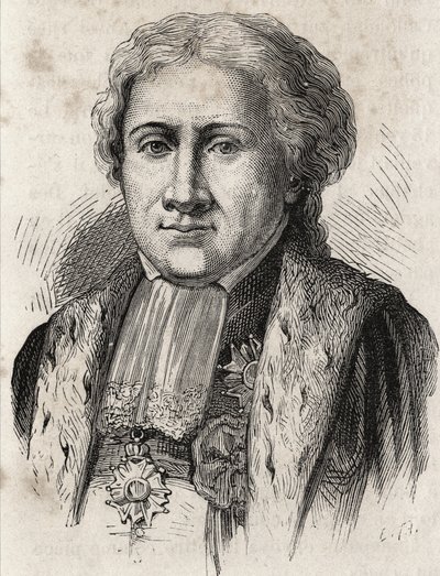 Claude portréja – Ambroise Régnier, Massa hercege, ügyvéd, nagybíró, igazságügyi miniszter (1746-1814) alkotó: Unknown artist