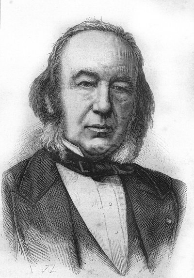 Claude Bernard (1813-1878) francia fiziológus portréja – Henri Martin "" L