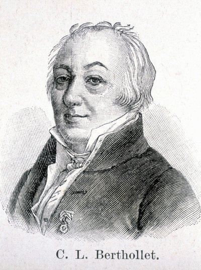 Claude Louis Comte Berthollet (1748-1822) francia kémikus portréja. alkotó: Unknown artist