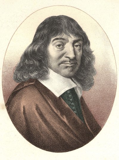 Descartes portréja (1596 - 1650). alkotó: Unknown artist
