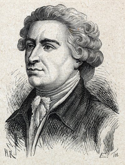 Edmund Burke (1729-1797) ír politikus és filozófus portréja. alkotó: Unknown artist