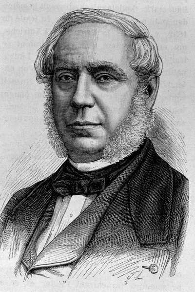 Edouard Drouyn de Lhuys (1805-1881) portréja. század végi metszet a „Histoire de France”-ban, H. Martin. alkotó: Unknown artist