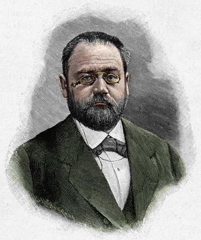 Emile Zola (1840-1902) portréja alkotó: Unknown artist