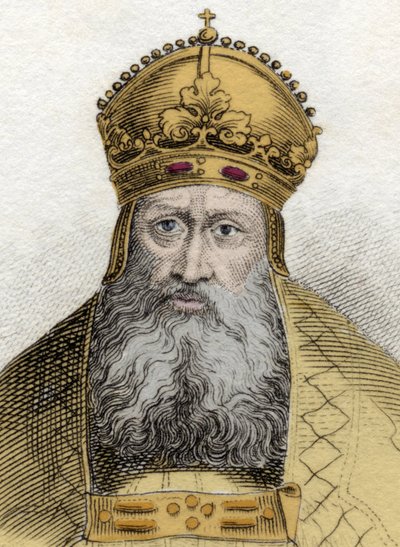 Habsburg Rodolf császár (1218-1291), német római császár (I. Rudolf német) portréja alkotó: Unknown artist