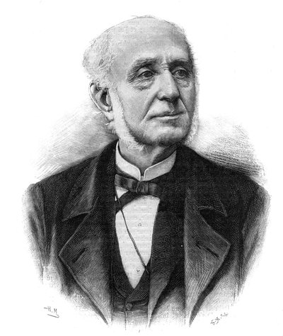 Etienne Arago (1802-1892) drámaíró, politikus, Párizs polgármesterének portréja alkotó: Unknown artist