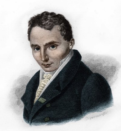 Ferdinand Hérold (1791-1833) francia zeneszerző portréja. alkotó: Unknown artist