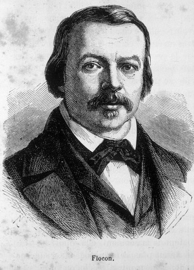 Flocon francia újságíró és politikus portréja (1800-1866) alkotó: Unknown artist