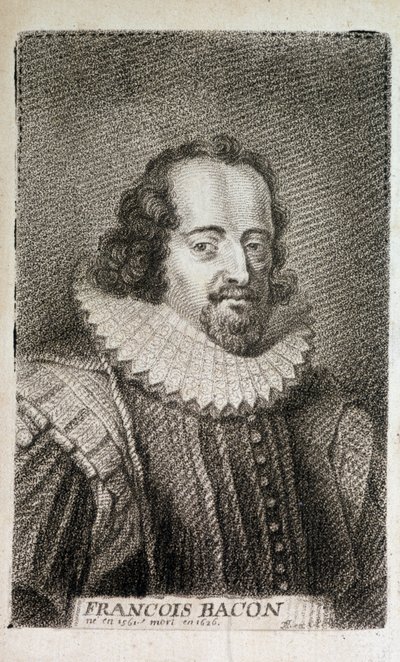 Francis Bacon (1561-1626) angol filozófus portréja. n.d. v.1600. alkotó: Unknown artist