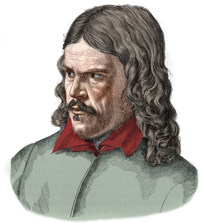 Friedrich Ruckert költő és német orientalista műfordító (1788-1866) portréja. alkotó: Unknown artist
