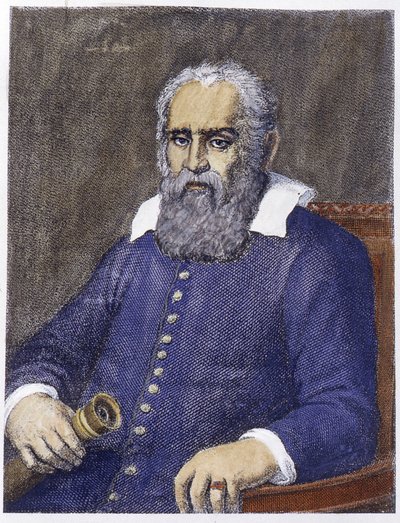 Galilei Galilei Galilei portréja (1564 - 1642). alkotó: Unknown artist