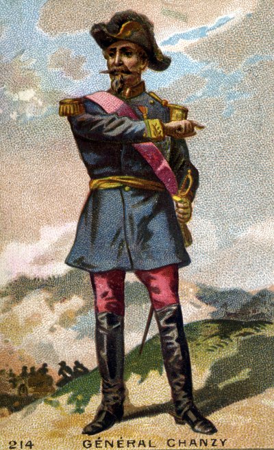 Chanzy tábornok portréja (1823 - 1883) A 19. század végének kromolitográfiája. alkotó: Unknown artist