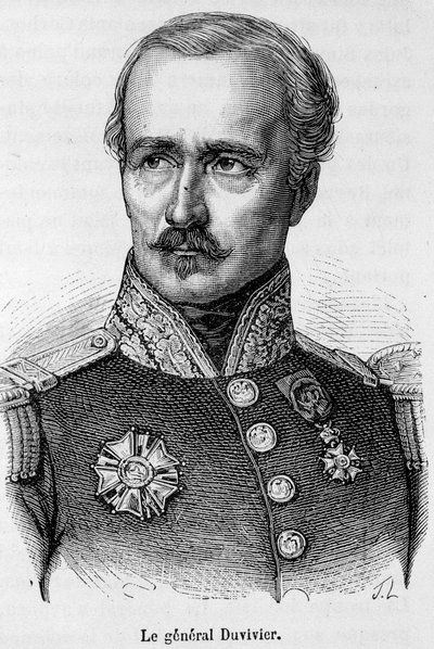Franciade Fleurus Duvivier (1794-1848) tábornok portréja. alkotó: Unknown artist