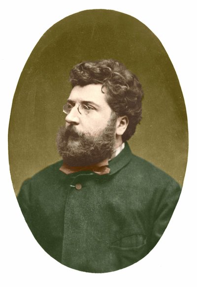 Georges Bizet (1838 - 1875) portréja. alkotó: Unknown artist