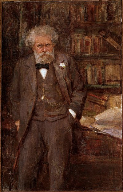 Giosue Carducci (1835-1907) olasz költő és kritikus portréja Névtelen festmény. 20. század eleje. Bologna, Casa Carducci - Giosue Carducci. Giosue Carducci (1835-1907) olasz költő és kritikus portréja. Névtelen festmény, 20. század eleje. Casa alkotó: Unknown Artist