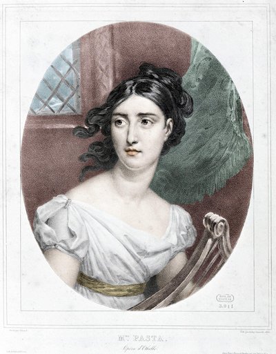 Giuditta Pasta (1797-1865) portréja alkotó: Unknown artist