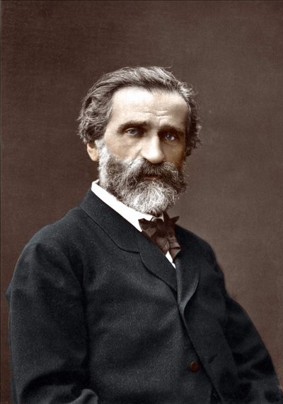 Giuseppe Verdi (1813-1901) olasz zeneszerző portréja. alkotó: Unknown artist