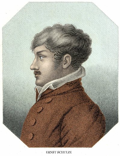 Gottlob Ernst Schulze (1761-1833) német filozófus portréja alkotó: Unknown artist