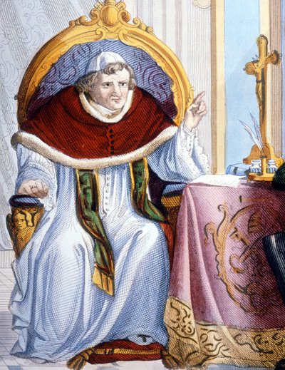 XVI. Gergely (1745-1846) portréja. alkotó: Unknown artist