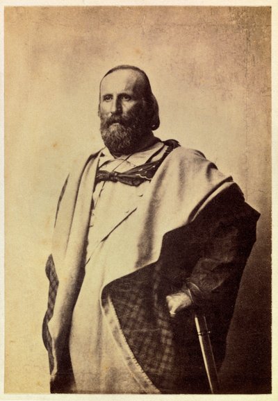 Guiseppe Garibaldi (1807-1882) portréja, Magángyűjtemény alkotó: Unknown artist