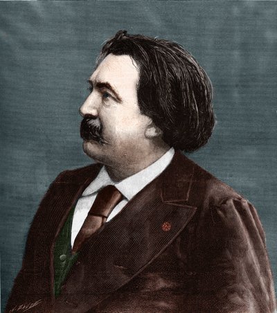 Gustave Dore (1832-1883) francia festő és karikaturista portréja. alkotó: Unknown artist