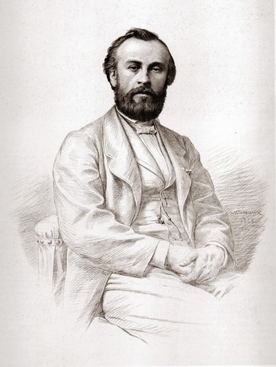 Henry Giffard (1825-1882) francia mérnök portréja. alkotó: Unknown artist