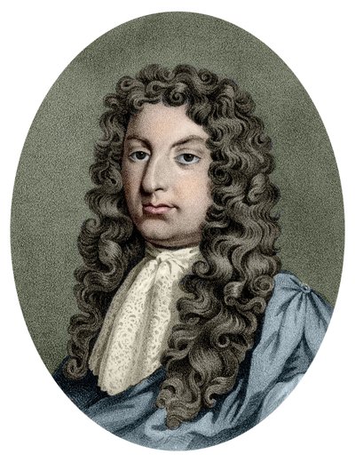 Henry Purcell (1659-1695) brit zeneszerző portréja. alkotó: Unknown artist