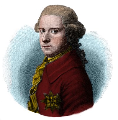Karl (Carl) August von Sachsen Weimar Eisenach (Charles Augustus of Saxony-Weimar-Eisenach) portréja alkotó: Unknown artist