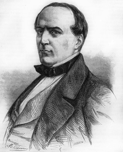 Hippolyte Fortoul (1811-1856) portréja. tengerészeti miniszter és közoktatási miniszter. Metszet 1866-ból. alkotó: Unknown artist