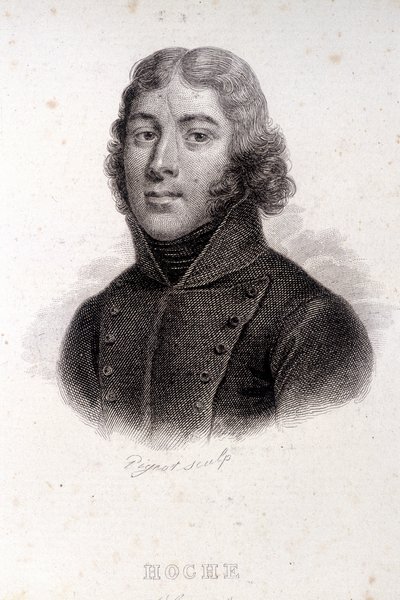 Hoche portréja, 19. századi metszet alkotó: Unknown artist