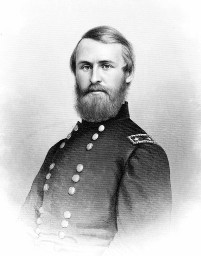 Jacob Dolson Cox portréja, aki részt vett a polgárháborúban. alkotó: Unknown artist