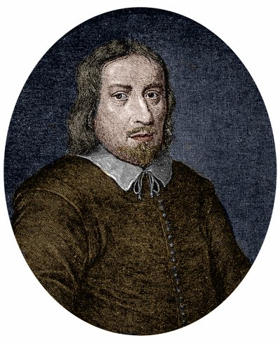 Jakob Bohme (vagy Boehme) (1575-1624) német filozófus és misztikus portréja. 17. századi metszet. alkotó: Unknown artist