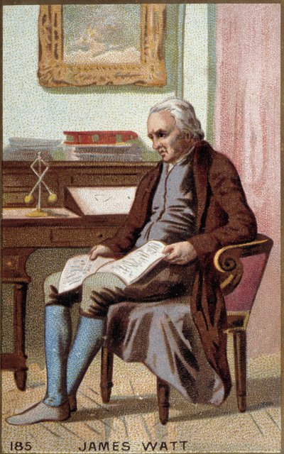 James Watt (1736-1819) brit mérnök portréja. alkotó: Unknown artist