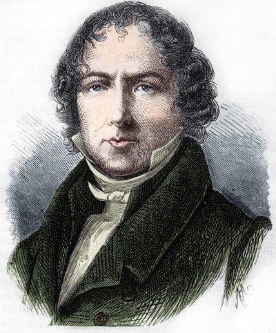 Jean-Baptiste Biot (1744-1862) francia kémikus portréja. alkotó: Unknown artist