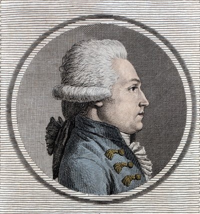 Jean-Xavier portréja (Jean Xavier) Pusy (1750-1806) hadmérnök és francia politikus hivatala. alkotó: Unknown artist