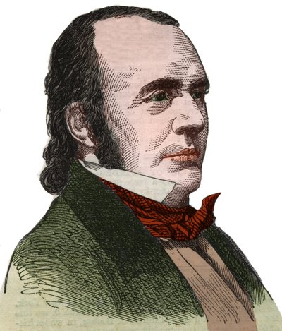 Jean Louis Rodolphe Agassiz (1807-1873) amerikai természettudós portréja. alkotó: Unknown artist