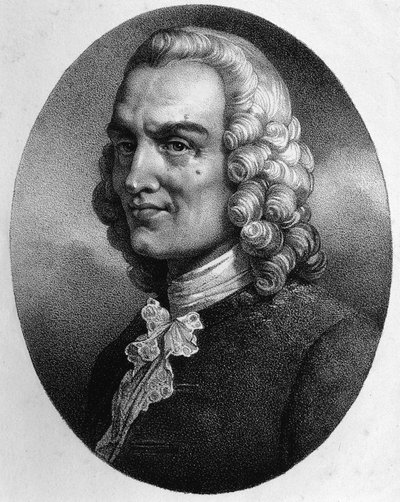Jean-Philippe (Jean-Philippe) Rameau (1683-1764) portréja alkotó: Unknown artist