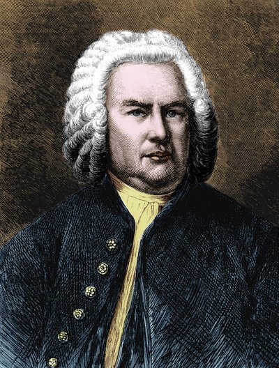 Jean Sebastien Bach portréja (Johann Sebastian Bach alkotó: Unknown artist