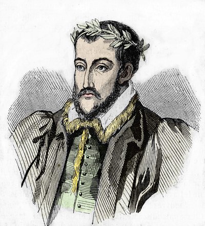 Joachim du Bellay portréja. francia költő (Château du Liré, Maine-et-Loire alkotó: Unknown artist