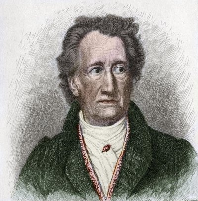 Johann Wolfgang Goethe (1749 - 1832) német író portréja alkotó: Unknown artist