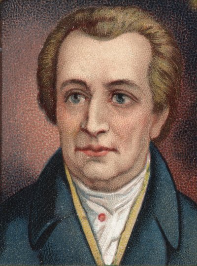 Johann Wolfgang Goethe (1749 - 1832) német író portréja. alkotó: Unknown artist