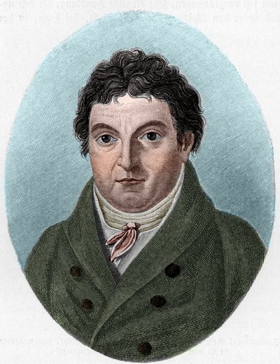 Johann Gottlieb Fichte (1762-1814) német filozófus portréja alkotó: Unknown artist
