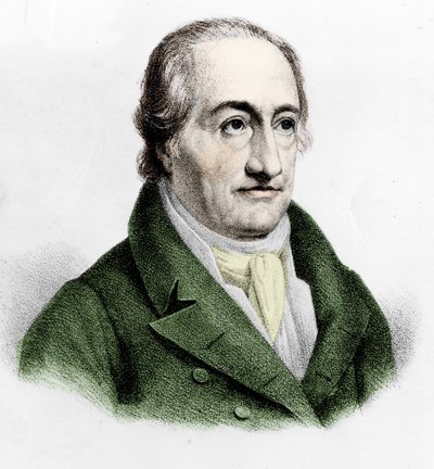 Johann Wolfgang Von Goethe (1749 - 1832) portréja. alkotó: Unknown artist