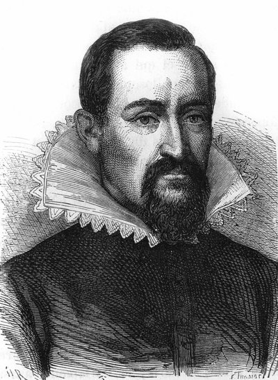 Johannes Kepler (Keppler), csillagász (1571-1630) portréja alkotó: Unknown artist