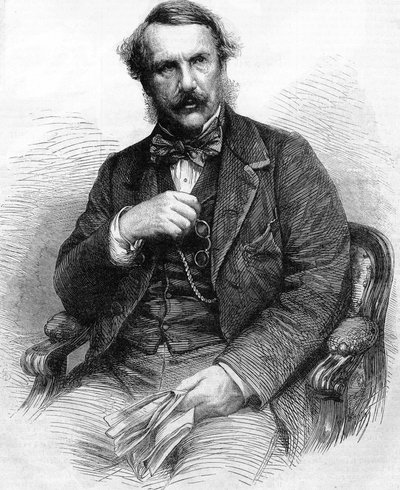John Laird Mair Lawrence portréja. brit adminisztrátor (1811-1879). angol India kormányzója; Metszet 1864. alkotó: Unknown artist