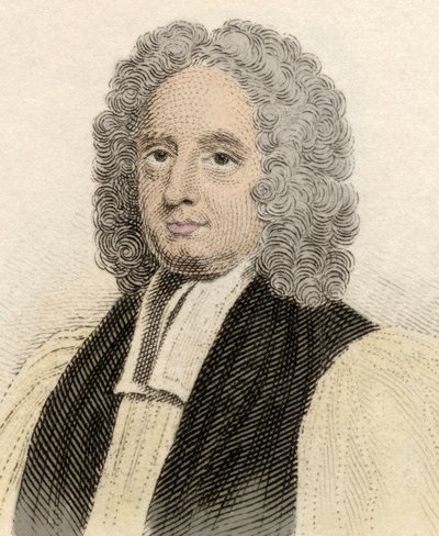 John Potter (kb. 1674-1747), angol egyházi és Cantorbery archaikus portréja. századi metszet. alkotó: Unknown artist