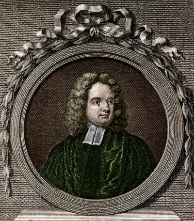 Jonathan Swift portréja. Ír író (1667-1745). alkotó: Unknown artist