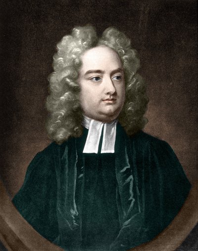 Jonathan Swift portréja. Ír író (1667-1745). alkotó: Unknown artist