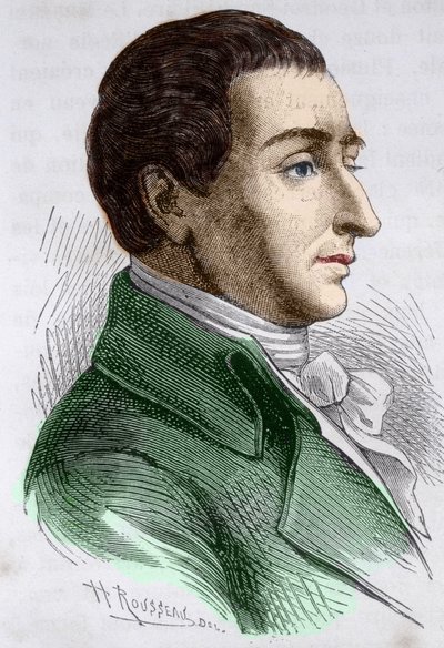 Joseph Louis de Lagrange (1736-1813) francia matematikus portréja. alkotó: Unknown artist