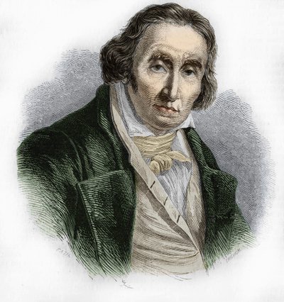 Joseph Marie Jacquard (1752-1834), a szövőszék francia szerelő feltalálójának portréja. alkotó: Unknown artist